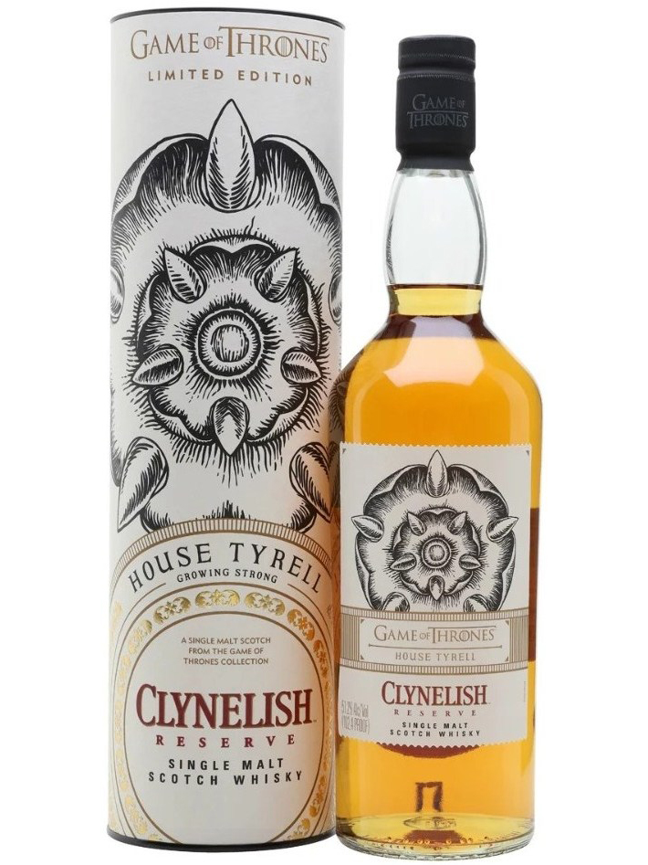CLYNELISH RESERVE GAME OF THRONES HOUSE TYRELL фото