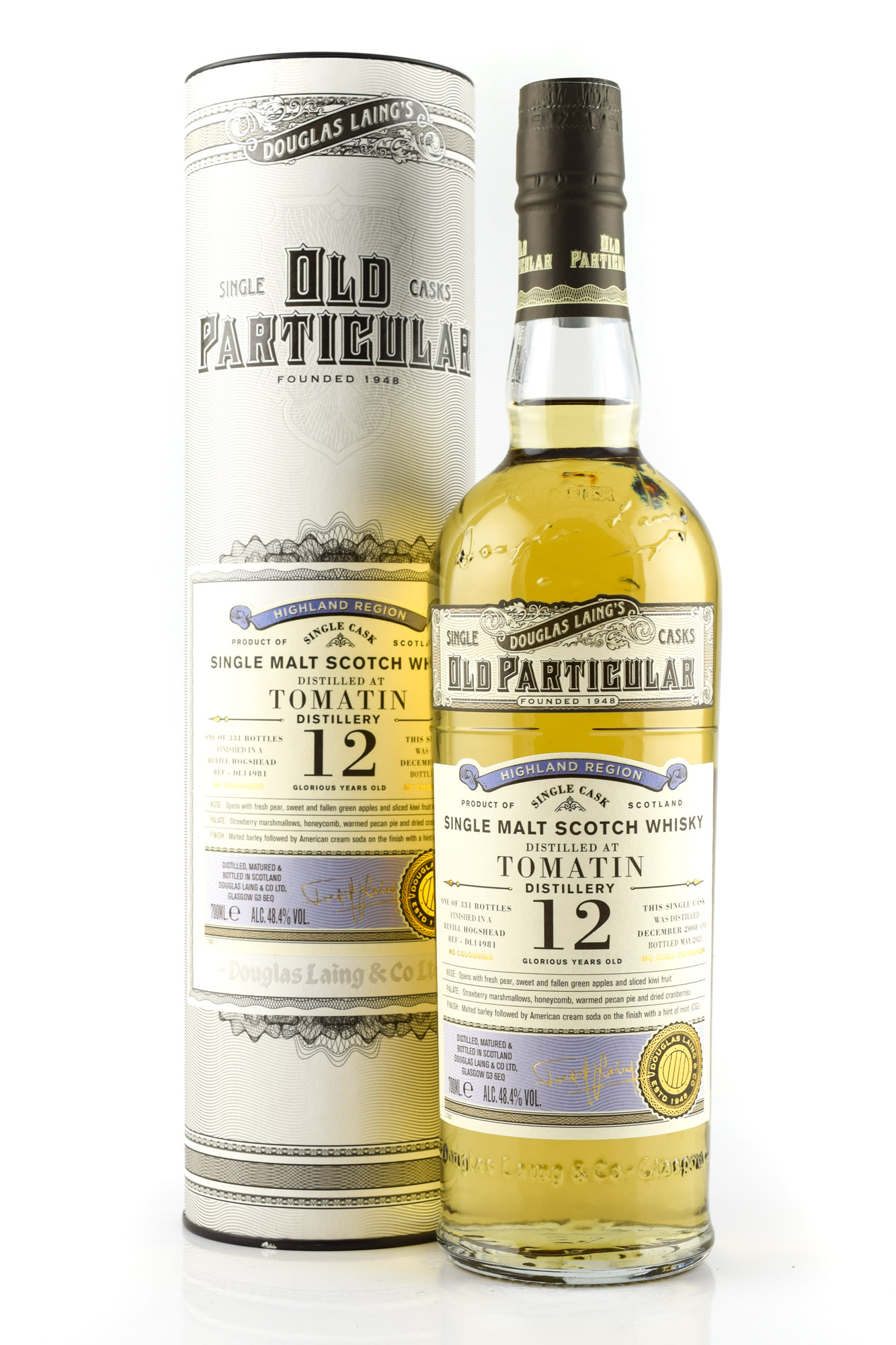 OLD PARTICULAR TOMATIN 12 YEARS фото