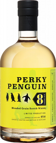 PERKY PENGUIN 8 YEARS BLENDED GRAIN WHISKY фото - 1