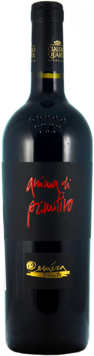 CLAUDIO QUARTA CEMERA TENUTE ANIMA DI PRIMITIVO 2018 фото - 1