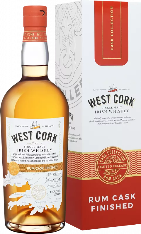 WEST CORK RUM CASK FINISHED фото - 1