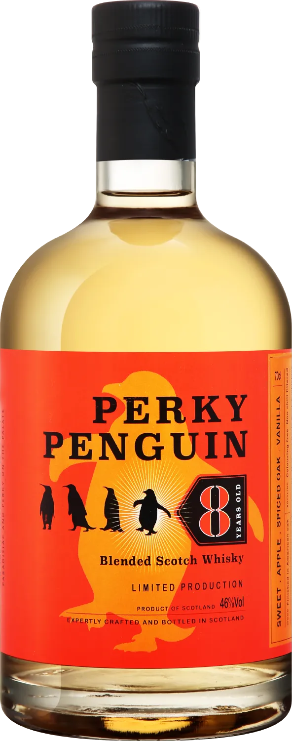 PERKY PENGUIN 8 YEARS BLENDED WHISKY фото