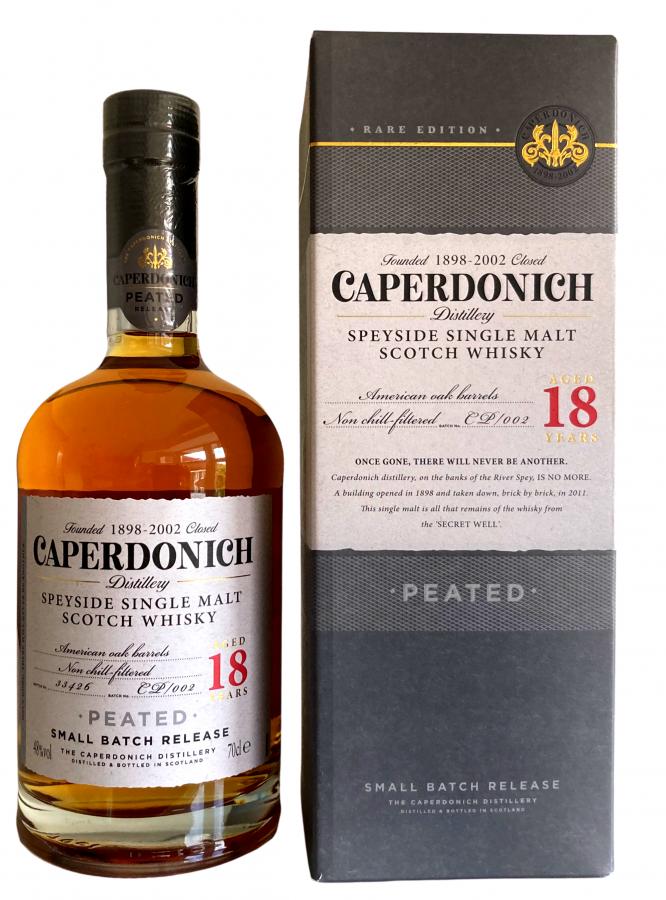 CAPERDONICH 18 YEARS PEATED фото