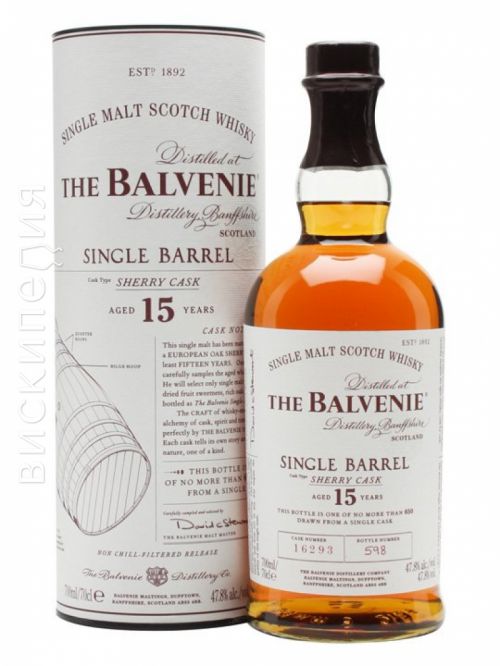 BALVENIE 15 YEARS фото - 1