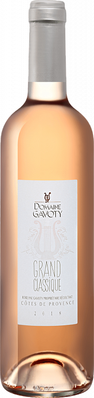 GRAND CLASSIQUE COTES DE PROVENCE DOMAINE GAVOTY 2018 фото - 1