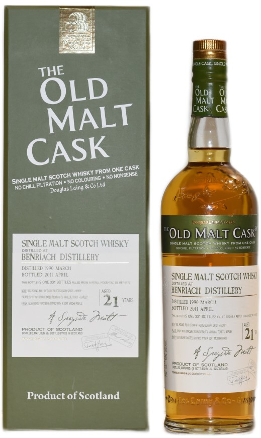 BENRIACH 21 YEARS фото