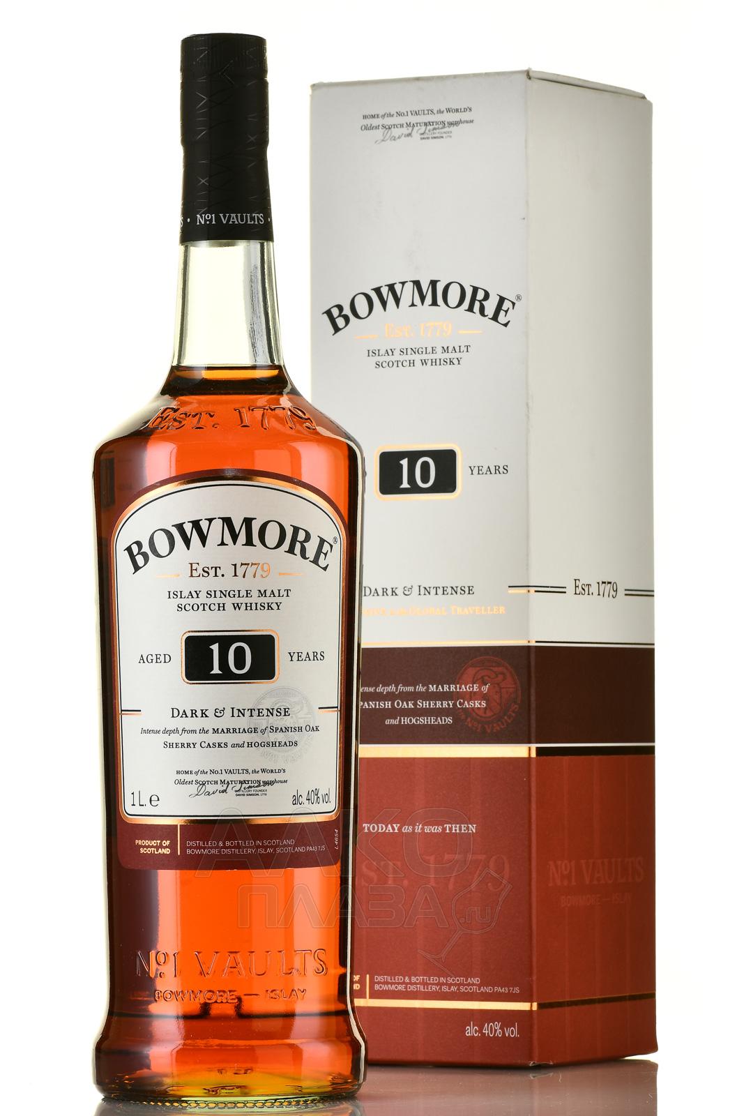 BOWMORE 10 YEARS фото