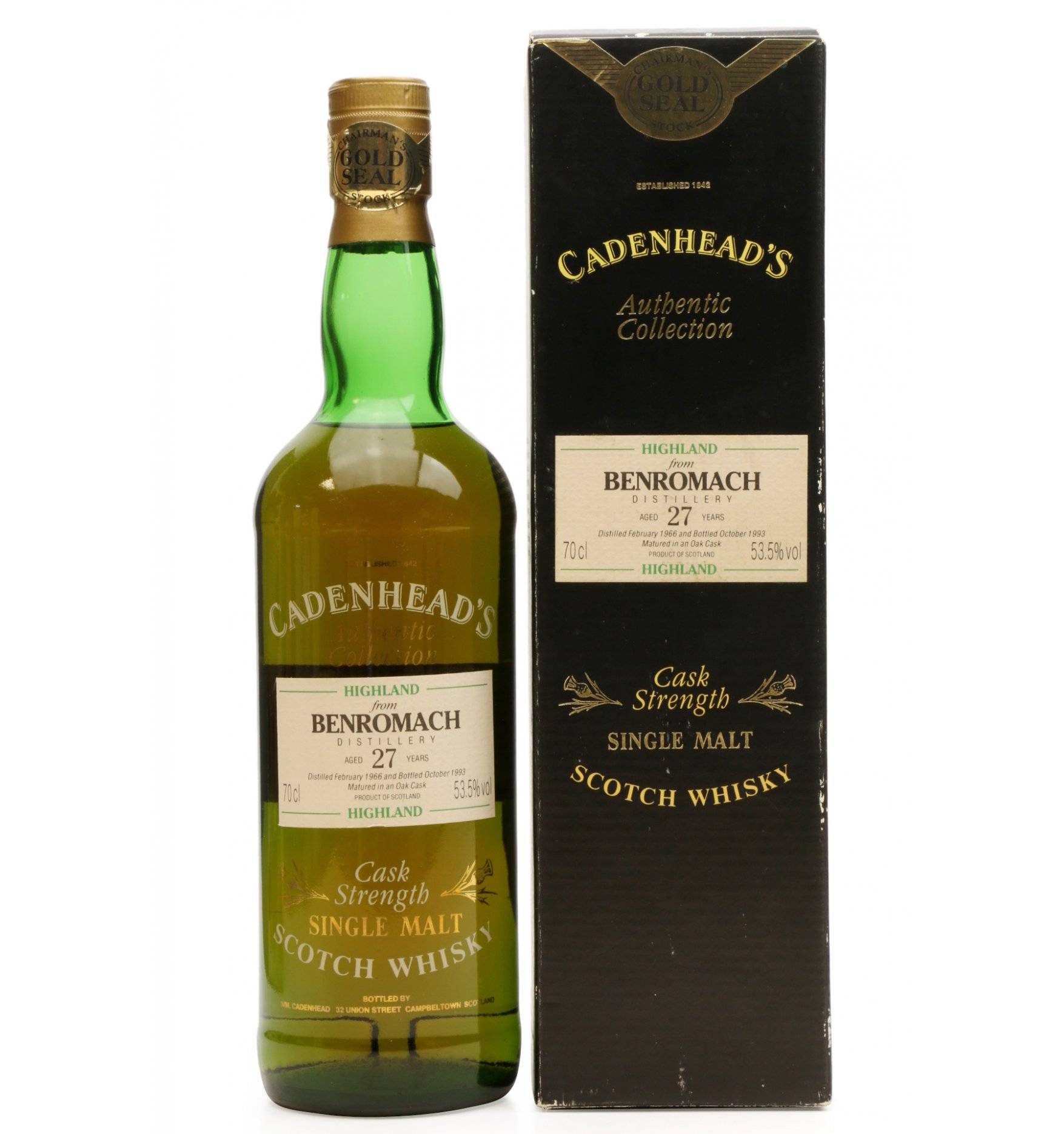 BENROMACH 27 YEARS фото
