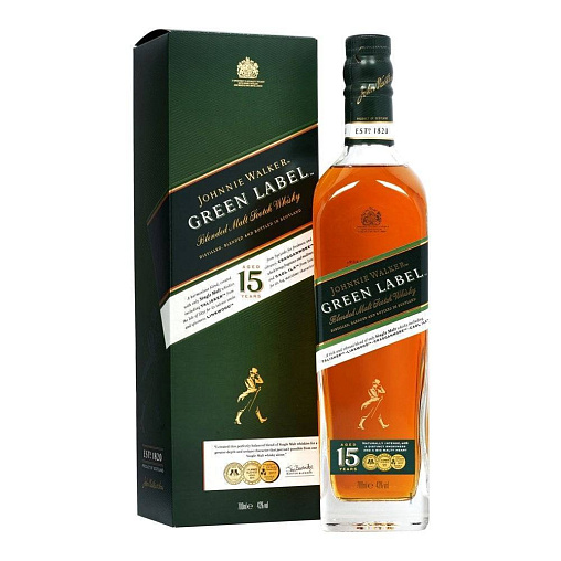 JOHNNIE WALKER GREEN LABEL фото - 1