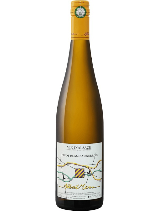 PINOT BLANC AUXERROIS ALSACE DOMAINE ALBERT MANN 2018 фото - 1