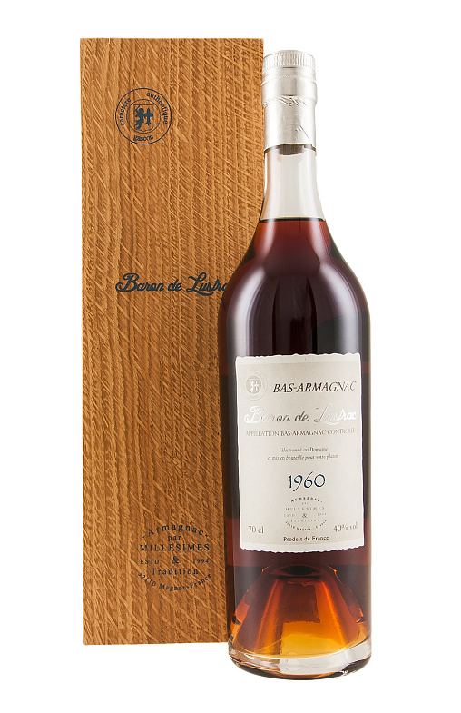 BARON DE LUSTRAC BAS-ARMAGNAC 1978 Cepage Ugni Blanc фото - 1
