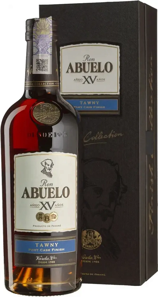 RON ABUELO ANEJO XV ANOS TAWNY PORT CASK FINISH фото - 1