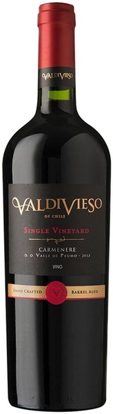 VALDIVIESO SINGLE VINEYARD CARMENERE PEUMO DO 2021 фото - 1