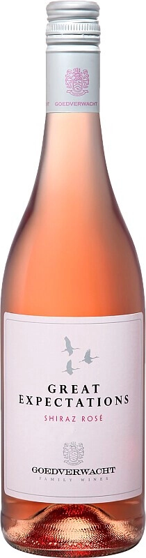 GOEDVERWACHT WINE ESTATE GREAT EXPECTATIONS SHIRAZ ROSE фото - 1