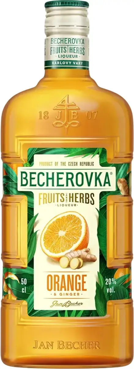 BECHEROVKA ORANGE & GINGER LIQUEUR фото - 1