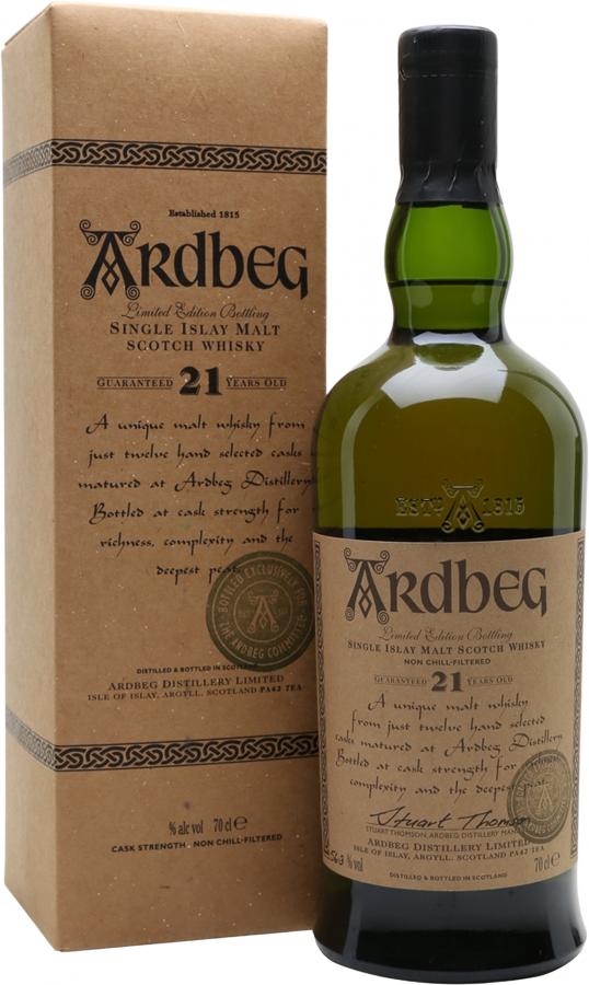 ARDBEG 21 YEARS фото