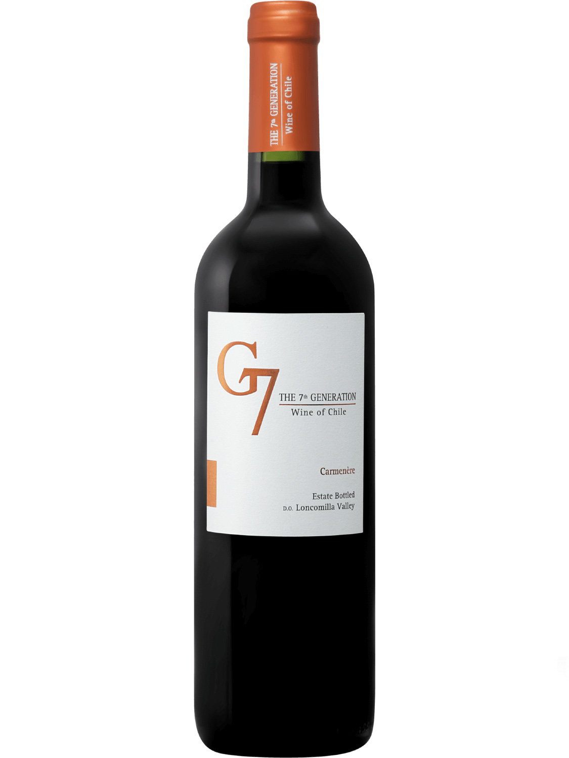 G7 CARMENERE LONCOMILLA VALLEY DO VINA DEL PEDREGAL 2019 фото