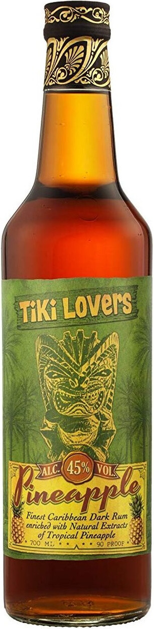 TIKI LOVERS PINEAPPLE DARK RUM фото - 1