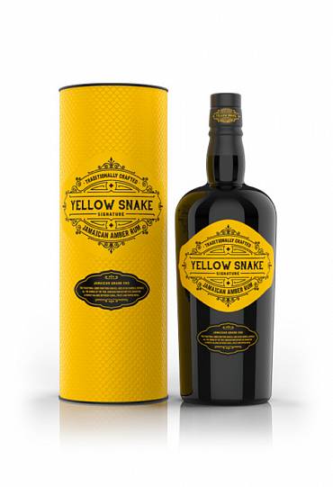 YELLOW SNAKE JAMAICAN AMBER RUM фото - 1