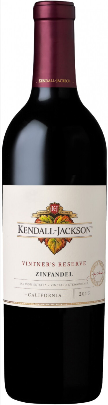MENDOCINO KENDALL-JACKSON VINTNER'S RESERVE ZINFANDEL  2015 фото - 1
