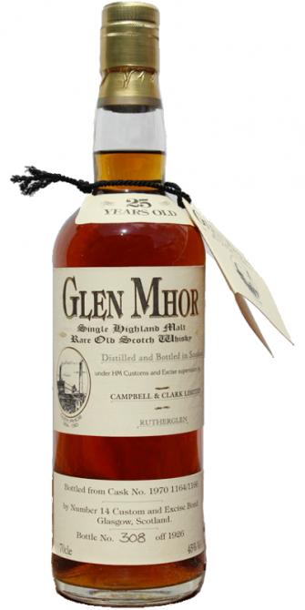 GLEN MHOR 25 YEARS фото - 1