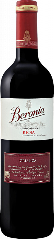 BODEGAS BERONIA CRIANZA 2018 фото - 1
