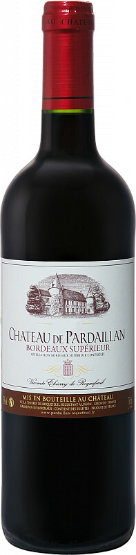 CHATEAU DE PARDAILLAN BOURDEAUX SUPERIEUR 2016 фото - 1