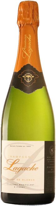 CHAMPAGNE LAGACHE BLANC DE BLANC фото - 1