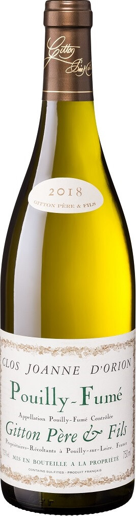 POUILLY FUME ZHITTON JOAN CLOS D ORION DRY 2015 фото - 1