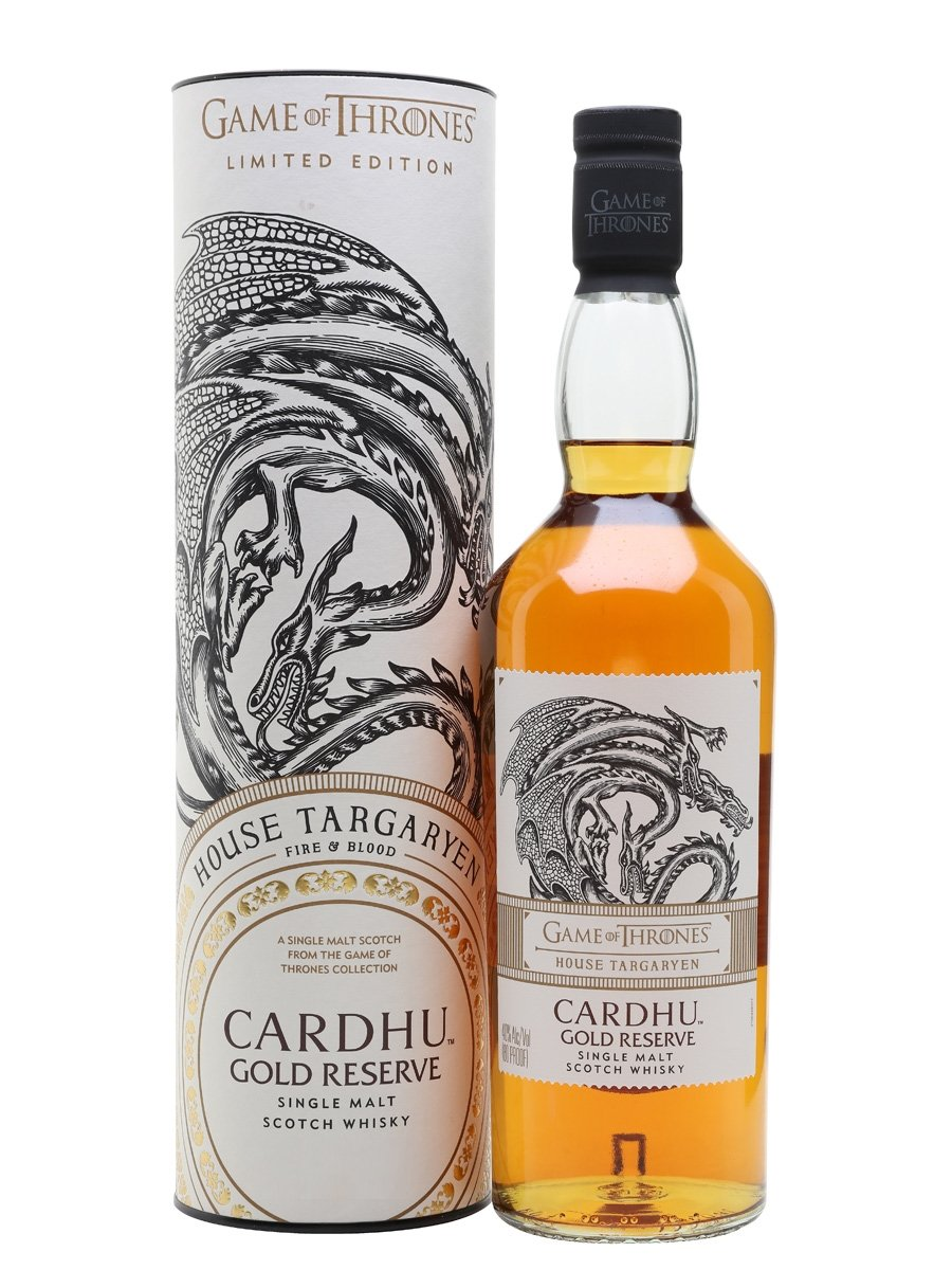 CARDHU GOLD RESERVE GAME OF THRONES HOUSE TARGARYEN фото