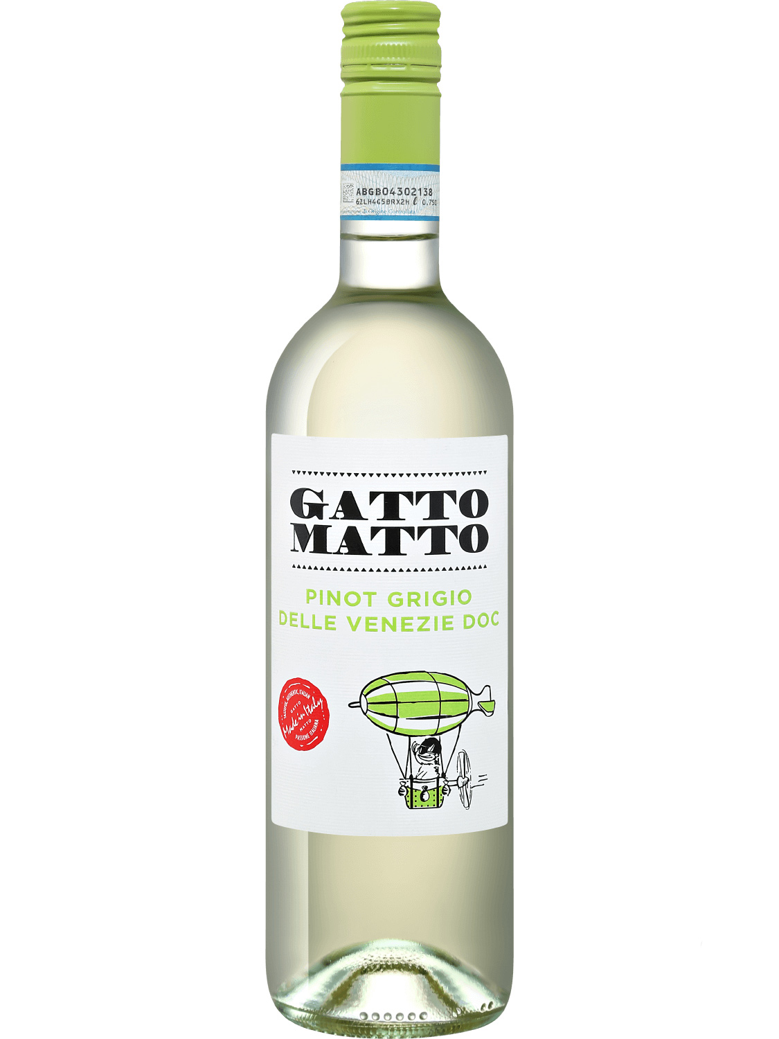 GATTO MATTO PINOT GRIGIO DELLE VENEZIE DOC VILLA DEGLI OLMI фото