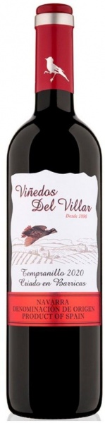 VINEDOS DEL VILLAR TEMPRANILLO фото - 1