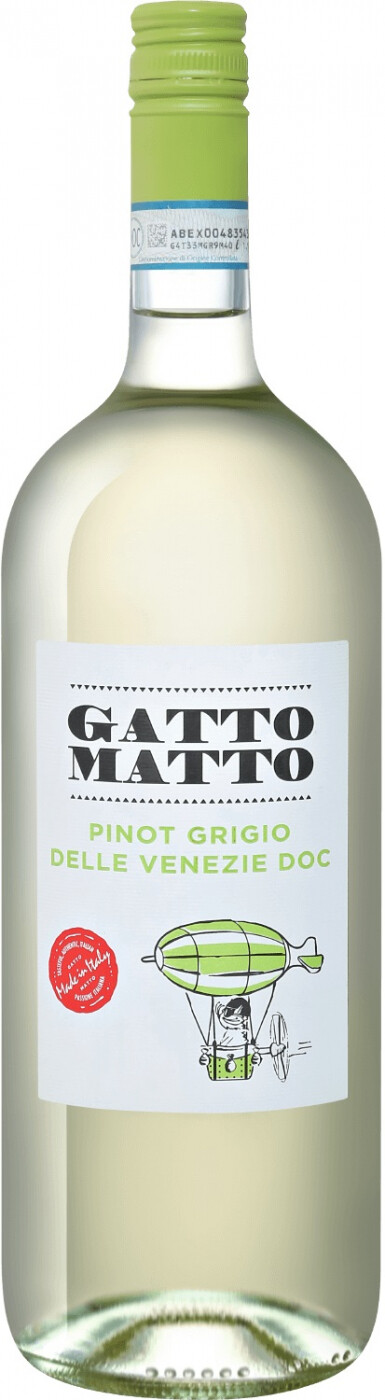 GATTO MATTO PINOT GRIGIO DELLE VENEZIE DOC VILLA DEGLI OLMI фото - 1