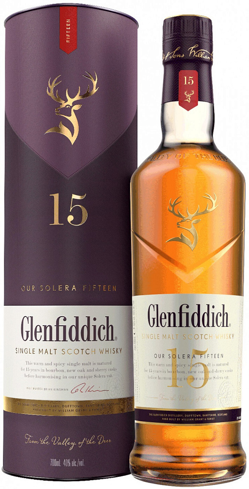 GLENFIDDICH 15 YEARS фото - 1
