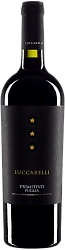 Вино красное полусухое Примитиво Луккарелли 13% 0,75