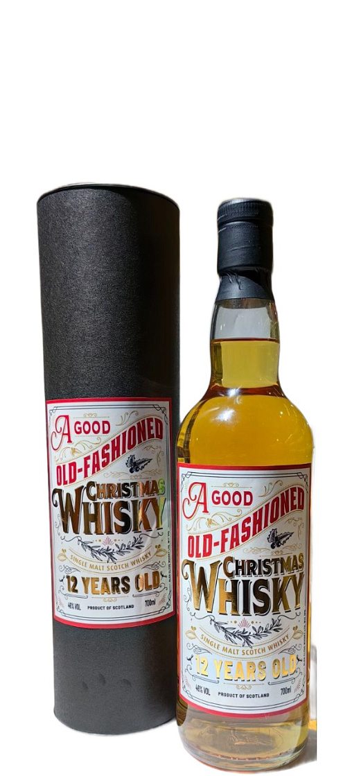 OLD-FASHIONED CHRISTMAS WHISKY 12 YEARS фото - 1
