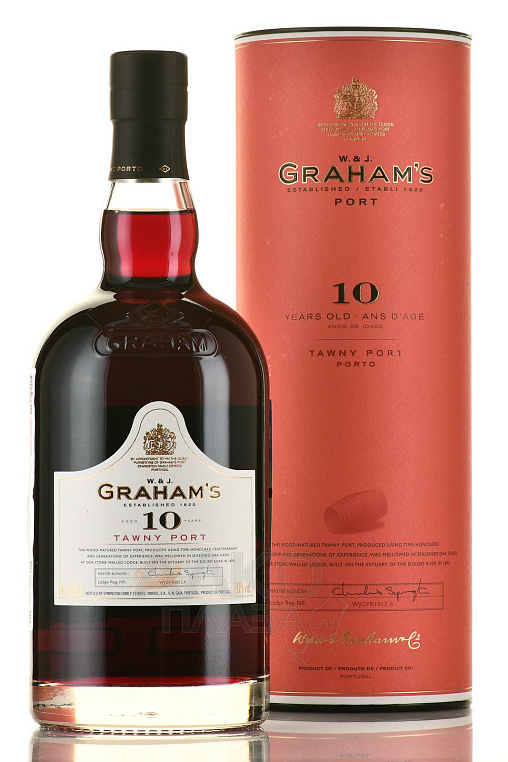 GRAHAM'S 10 YEAR OLD TAWNY PORT фото - 1