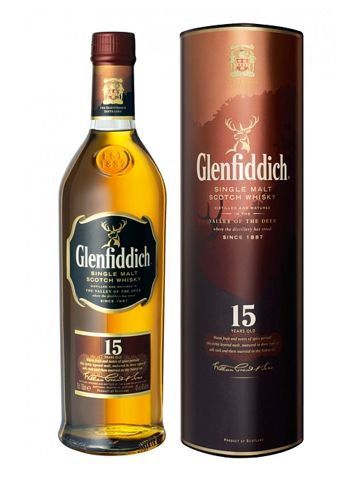 GLENFIDDICH 15 YEARS фото - 1