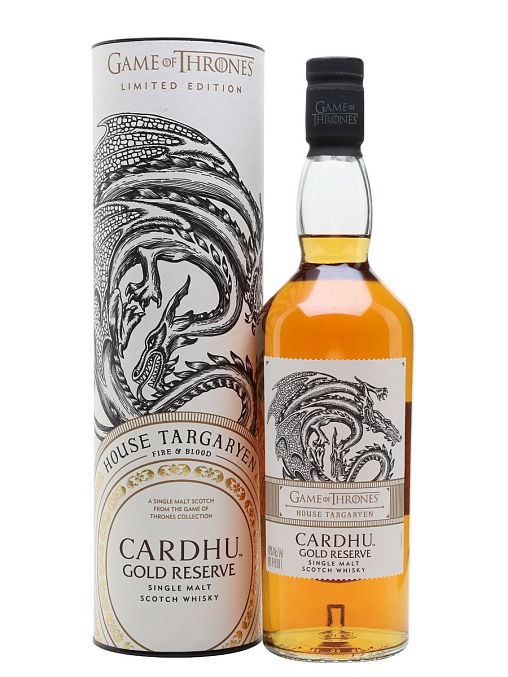 CARDHU GOLD RESERVE GAME OF THRONES HOUSE TARGARYEN фото - 1