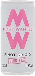 MOST WANTED PINOT GRIGIO PINK FIZZ  IN CAN